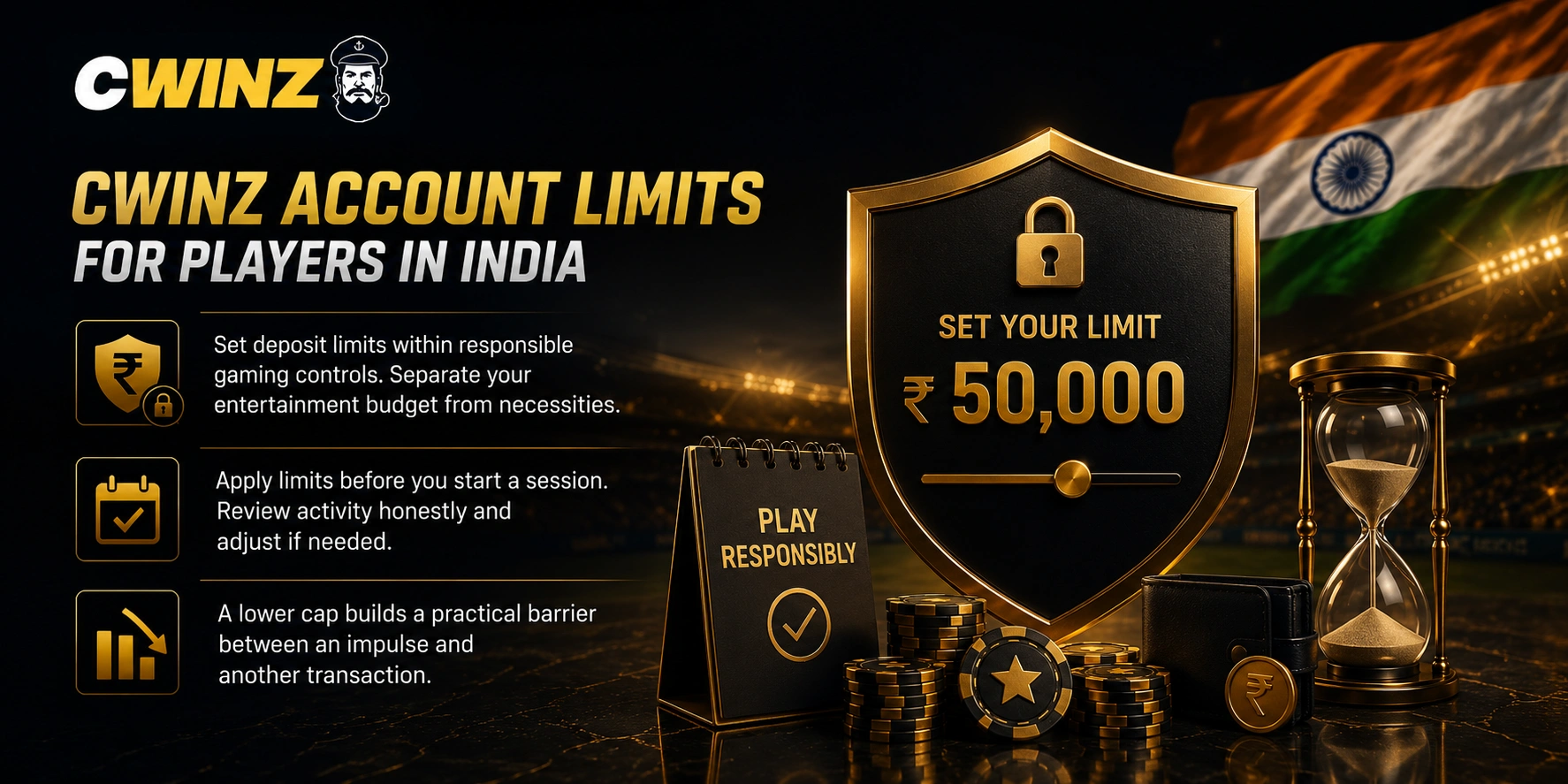 Safe betting limits on the gaming website