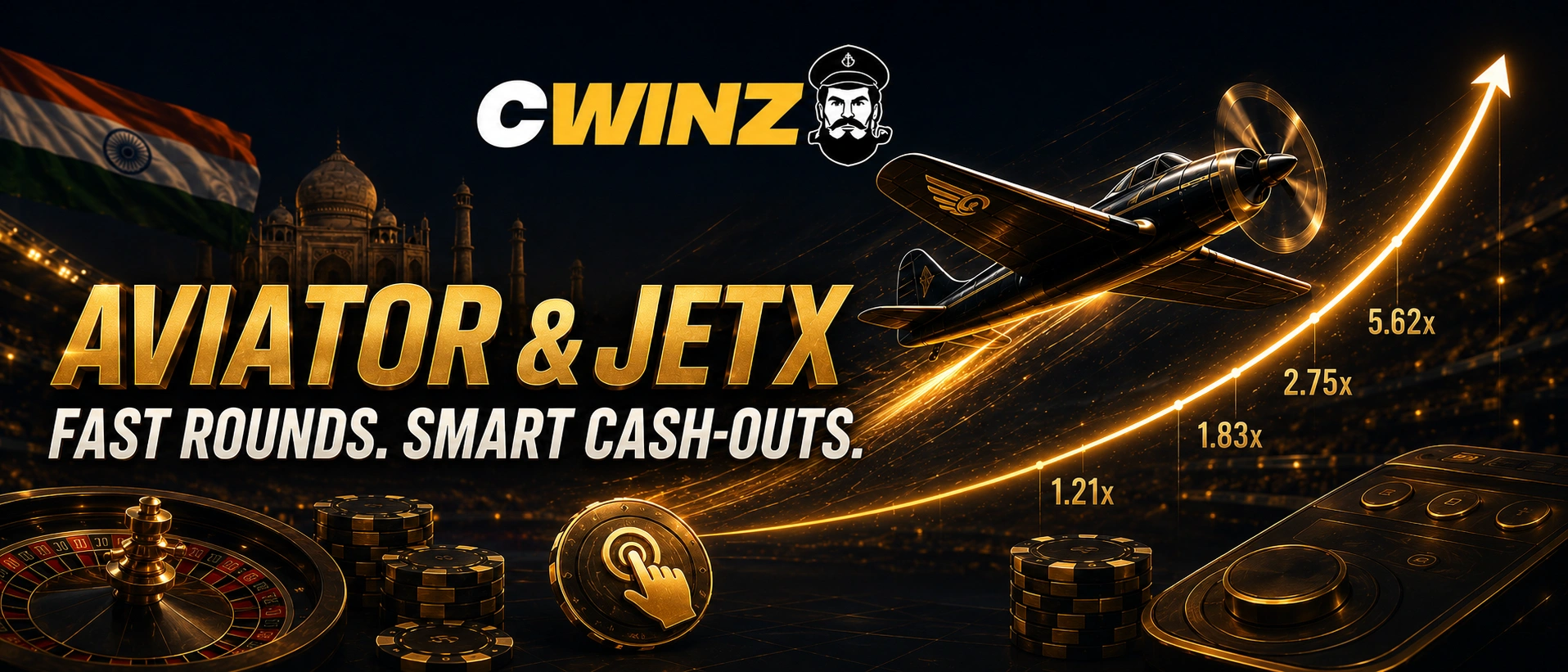 Aviator and JetX games on cwinz